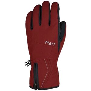 Matt ANAYET GLOVES Dámské lyžařské rukavice, červená, velikost
