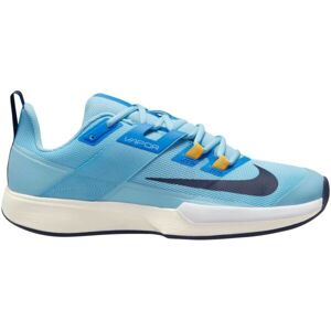 Nike COURT VAPOR LITE CLAY Pánská tenisová obuv, světle modrá, velikost 45.5