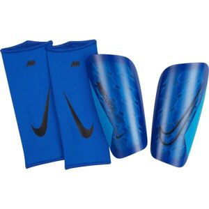 Nike MERCURIAL LITE Chrániče holení, modrá, velikost L
