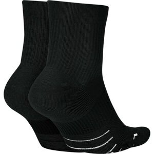 Nike MIKE MULTIPLIER Unisexové ponožky, černá, velikost M