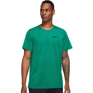 Nike DRI-FIT SUPERSET Pánské tréninkové tričko, tmavě zelená, velikost