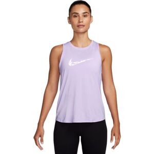 Nike ONE SWOOSH Dámské sportovní tílko, fialová, velikost