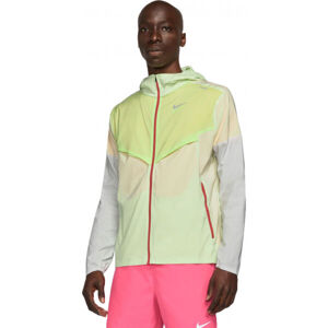 Nike WINDRUNNER Pánská běžecká bunda, světle zelená, velikost XL