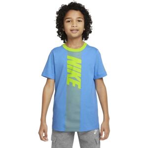 Nike NSW TEE AMPLIFY SP22 Chlapecké tričko, modrá, velikost S