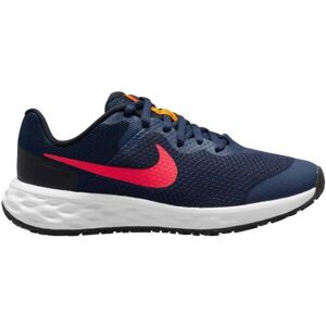 Nike REVOLUTION 6 GS Dětská běžecká obuv, tmavě modrá, velikost 36