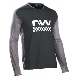 Northwave EDGE Pánský cyklistický dres, černá, velikost XXL