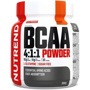 Nutrend BCAA 4:1:1 POWDER 300 G POMERANČ Aminokyseliny BCAA, , velikost