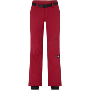 O'Neill PW STAR PANTS Dámské lyžařské/snowboardové kalhoty, vínová, velikost XS