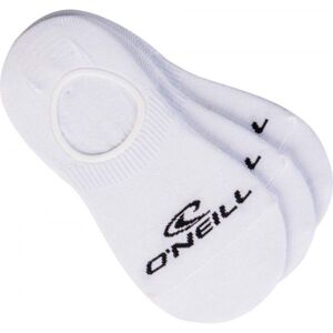 O'Neill FOOTIE ONEILL WHITE 3P Unisex ponožky, bílá, velikost 39/42