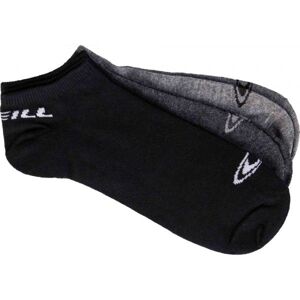 O'Neill SNEAKER ONEILL 3P Unisex ponožky, černá, velikost 35-38