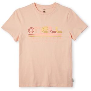 O'Neill ALL YEAR T-SHIRT Dívčí tričko, oranžová, velikost 128