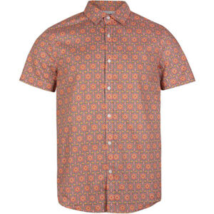 O'Neill LM TAGHAZOUT S/SLV SHIRT Pánská košile, oranžová, velikost L