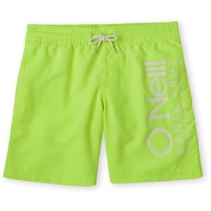 O'Neill ORIGINAL CALI Chlapecké plavecké šortky, reflexní neon, velikost