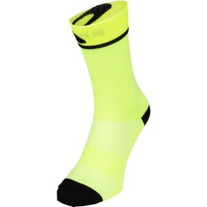 Oakley CADENCE Cyklistické ponožky, reflexní neon, velikost S