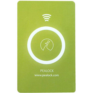 Pealock NFC KARTA Karta k zámku, zelená, velikost