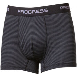 Progress MICROSENSE BX-M Pánské funkční boxerky, černá, velikost XXL