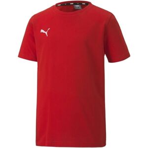 Puma TEAMGOAL 23 CASUALS TEE Chlapecké triko, červená, velikost