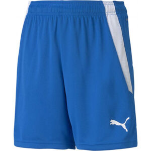Puma TEAMLIGA SHORTS JR Juniorské šortky, tmavě modrá, velikost 152