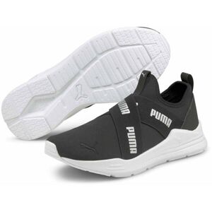 Puma WIRED RUN SLIP ON Dámské sportovní boty, černá, velikost 40.5