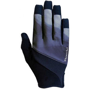 Roeckl MAIRA Cyklistické dlouhoprsté rukavice, černá, velikost 11