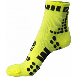 Runto RT-DOTS Sportovní ponožky, žlutá, velikost 35-39