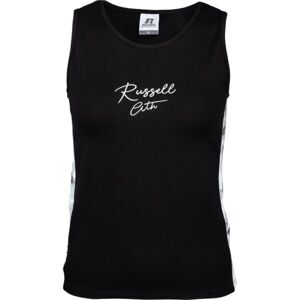 Russell Athletic WOMEN T-SHIRT Dámské tričko, černá, veľkosť XL