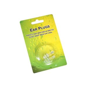 Saekodive EAR PLUGS Špunty do uší, transparentní, velikost os