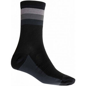 Sensor COOLMAX SUMMER STRIPE Ponožky, černá, velikost 9-11
