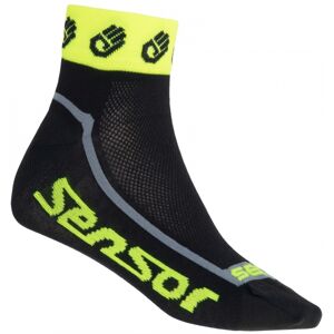 Sensor RACE LITE Cyklistické ponožky, černá, velikost 3-5