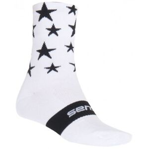 Sensor STARS Cyklistické ponožky, černá, velikost 6-8