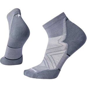Smartwool RUN TARGETED CUSHION ANKLE Pánské sportovní ponožky, šedá, velikost