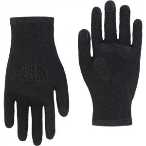 The North Face ETIP M Pletené lyžařské rukavice, černá, velikost