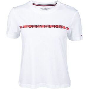 Tommy Hilfiger SS TEE Dámské tričko, bílá, velikost S