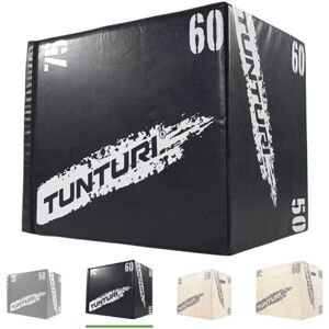 Tunturi PLYO BOX SOFT 50/60/75 CM Plyometrická bedna, černá, velikost